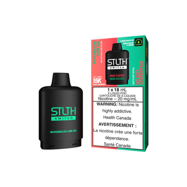 Stlth Switch Pod Watermelon Lime Ice/ Strawberry Lime Ice