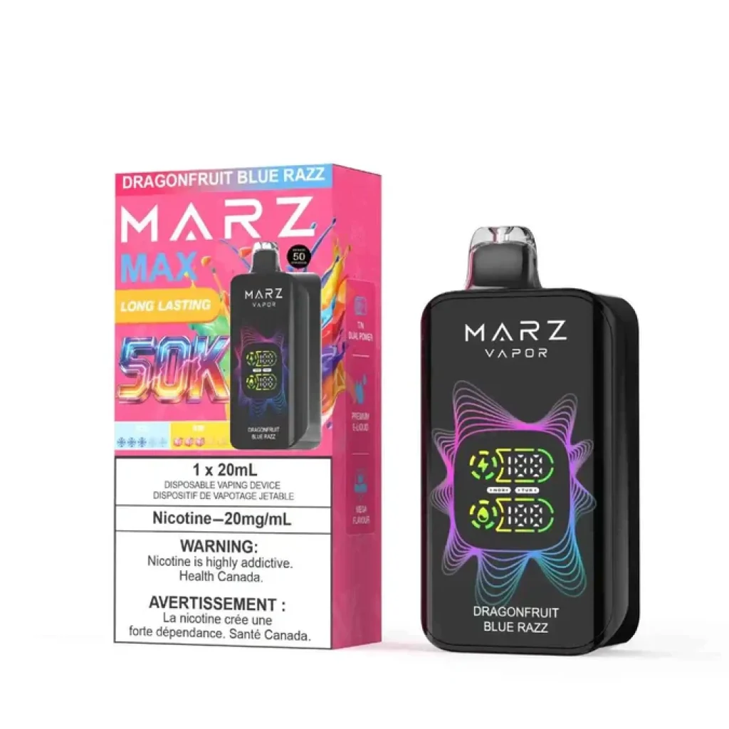 Dragonfruit_Blue_Razz_MARZ_Max_50K_Disposable_Vape